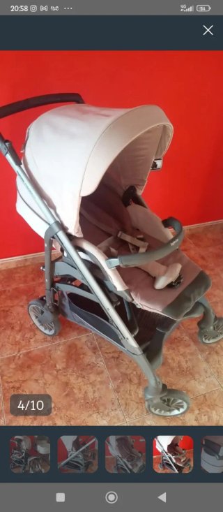 Trío inglesina trilogy city Carrito Bebé 3 Piezas