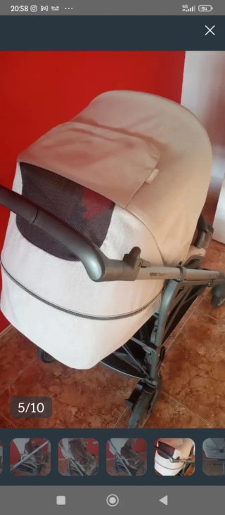 Trío inglesina trilogy city Carrito Bebé 3 Piezas