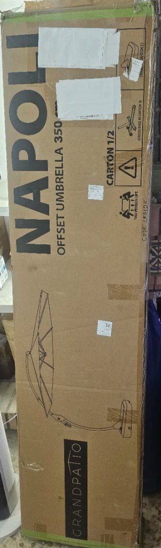 Sombrilla Grand Patio Offset 3,5m Nueva