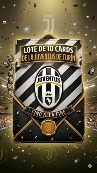Lote 10 Cromos Juventus de Turín