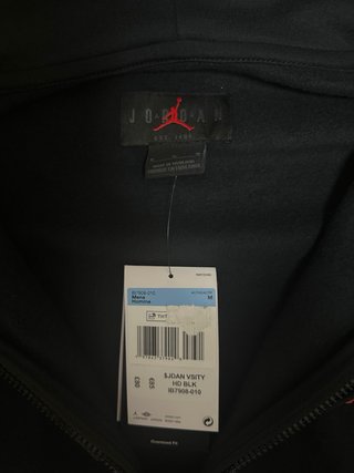 Sudadera Jordan con cremallera y capucha