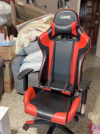 Silla Gaming Roja y Negra