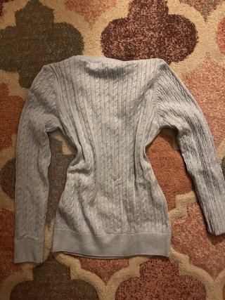 Jersey Polo Ralph Lauren Azul Claro Cable Knit