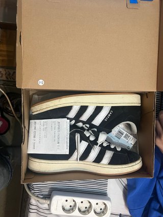 Zapatillas Adidas Campus 80s Negras Talla 42