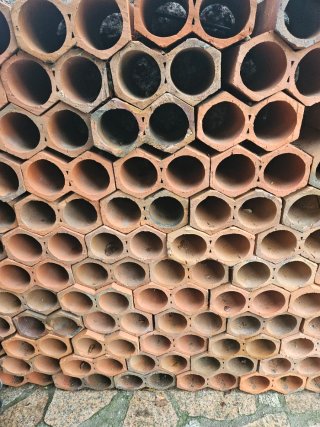 100 Botelleros Barro Cocido / Terracota