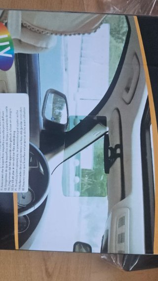 Viseira de sol para carro