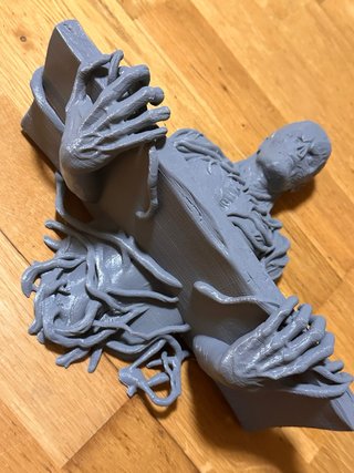 Estantería Vecna Stranger Things Impresión 3D