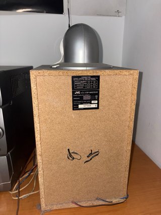 Par Altavoces JVC SP-MXGT91R Plata/Negro