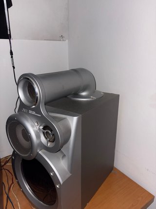 Par Altavoces JVC SP-MXGT91R Plata/Negro