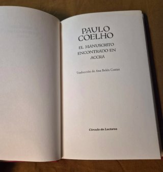 El manuscrito encontrado en Accra