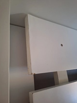Cama Tatami Blanca con Mesitas