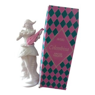 Avon Colombina Arlequín Perfume Figura