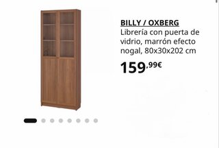 Estantería Billy Ikea Madera Marrón