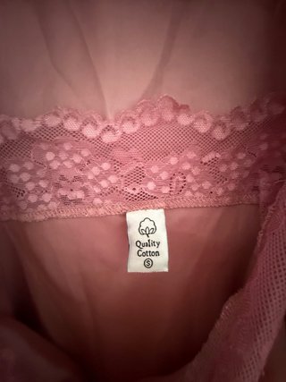 Conjunto Bata y Camisón Rosa Talla S
