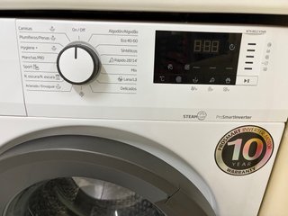 Lavadora Beko 8kg Vapor ProSmartInverter