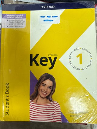 Key Bachillerato 2e 1 Student Book (Spain)