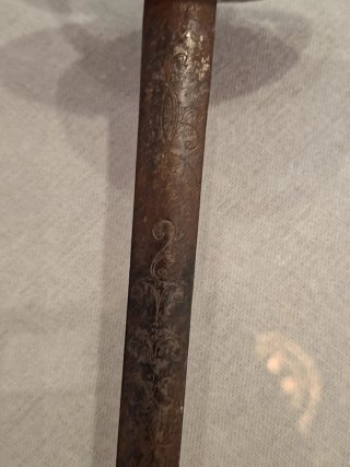 ESPADA ANTIGUA  ,SOLO RECOGER