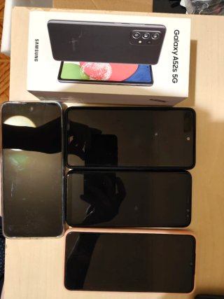 Lote 4 móviles Android Samsung A52 y varios