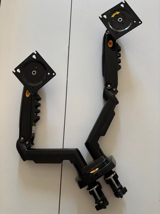 Soporte Escritorio 2 Pantallas 17-27 pulgadas 9kg