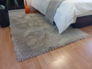 Alfombra Jysk Beige/Gris Poliéster