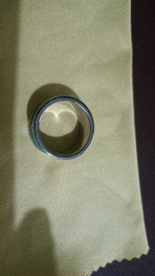 Anillo Bimba y Lola Verde y Plateado