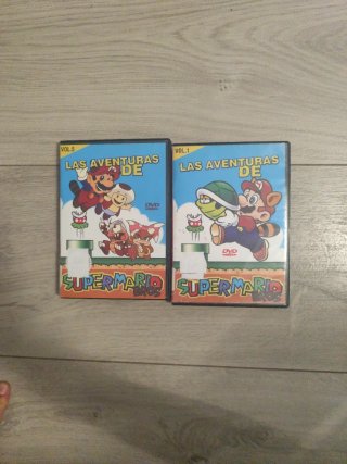 DVD Las Aventuras de Super Mario Bros Vol. 1 y 5
