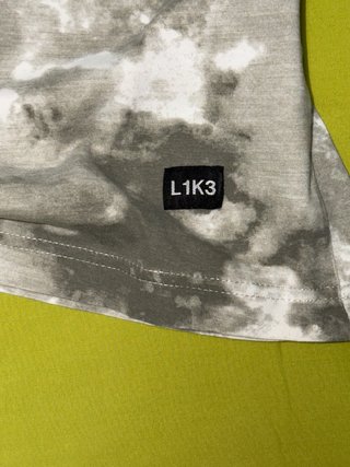 Camiseta Bershka Oversize Tie-Dye Talla Única