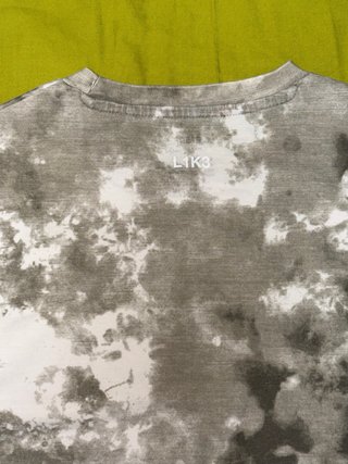 Camiseta Bershka Oversize Tie-Dye Talla Única