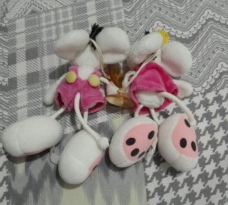 Peluche Diddlina Diddl vintage90s con ventosa