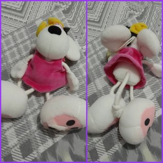 Peluche Diddlina Diddl vintage90s con ventosa