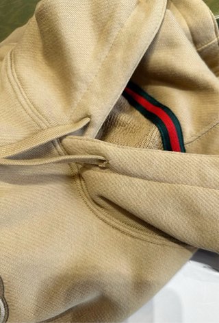 Sudadera Gucci Beige con Logo