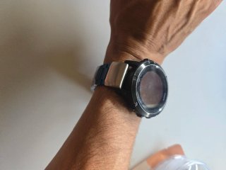 Correa Metálica QuickFit 22mm Azul para Garmin