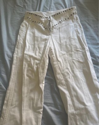 Pantalones Bershka tachuelas Talla S