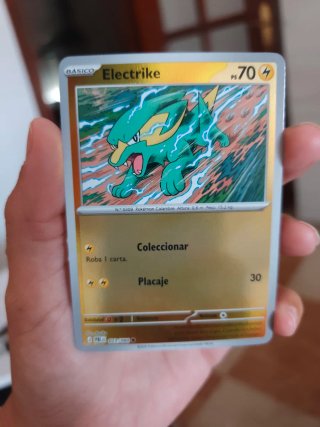 Carta Pokémon Electrike Básico PS 70