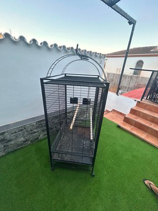 Jaula grande para loros y guacamayos