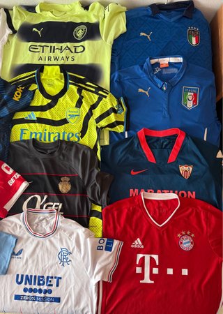 Camisetas de fútbol