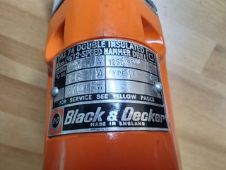 Taladro Vintage Black & Decker