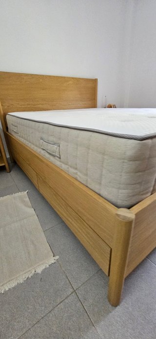 Cama Ikea TONSTAD + Colchón Vatnestrom 160x200