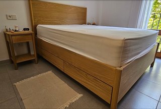 Cama Ikea TONSTAD + Colchón Vatnestrom 160x200