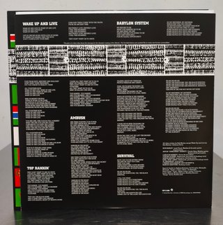 BOB MARLEY - SURVIVAL - VINILO NM