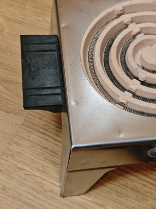 Hornillo eléctrico vintage sin usar