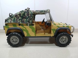 Vehículo y 2 Muñecos M1 (Madelman)