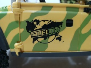 Vehículo y 2 Muñecos M1 (Madelman)
