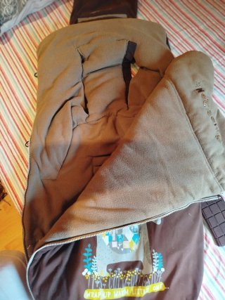 Funda de invierno para silla de bebé
