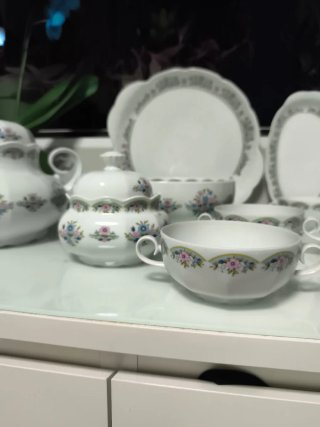 Vajilla Santa Clara Porcelana Fina