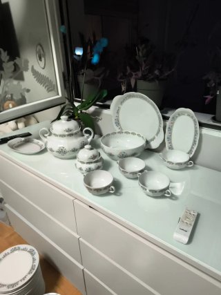 Vajilla Santa Clara Porcelana Fina
