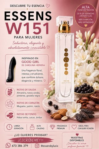 Perfume Essens W151 Carolina Herrera