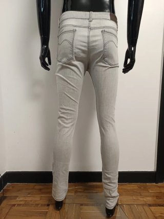 Pantalón vaquero gris Pull&Bear