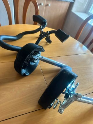2 sillines bici y mancuernas