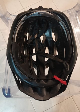 Casco Ciclismo Rockrider Negro Talla 59/61